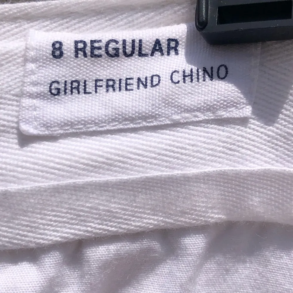 Gap Linen Gold Stripe Girlfriend Chinos 8 - Image 11