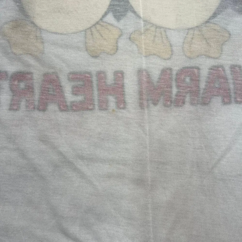 Vintage Sleep Shirt Single Stitch Prestige LTD Cold Feet Warm Heat Penguin M White Size M - Image 6