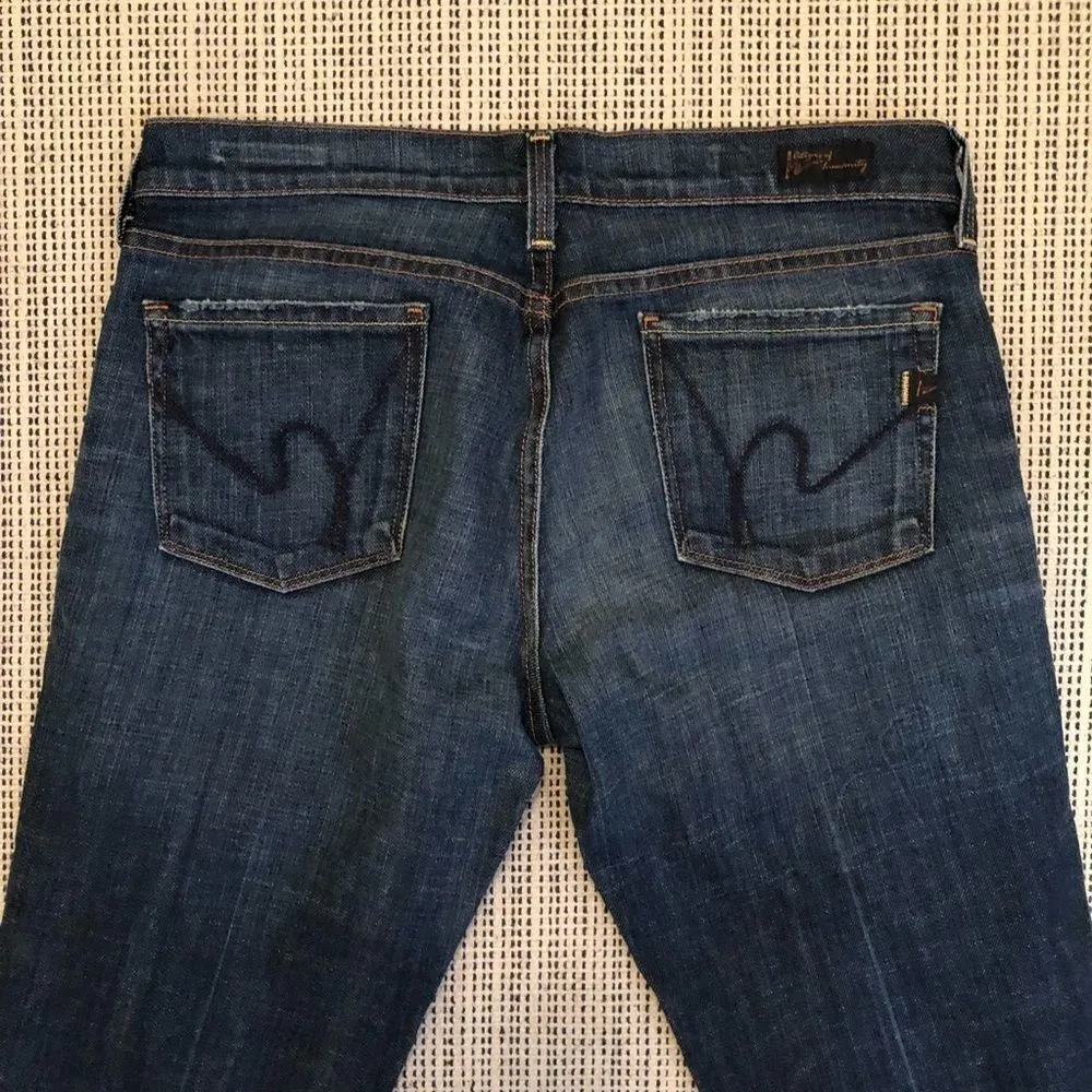 Citizens of Humanity low waist cropped jeans. - Image 7