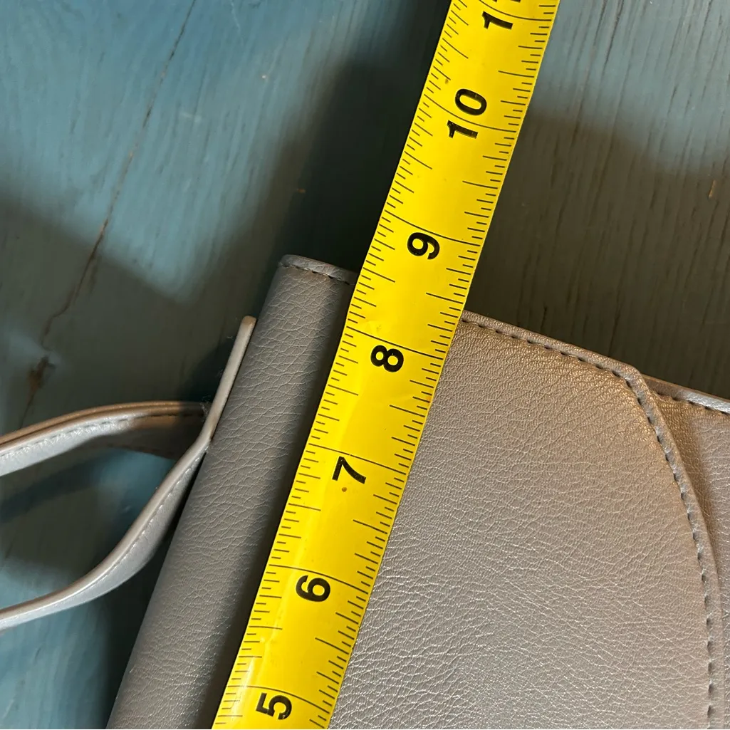 NWOT Target - Wild Fable Faux Leather Gray Mini Backpack Purse - Image 6