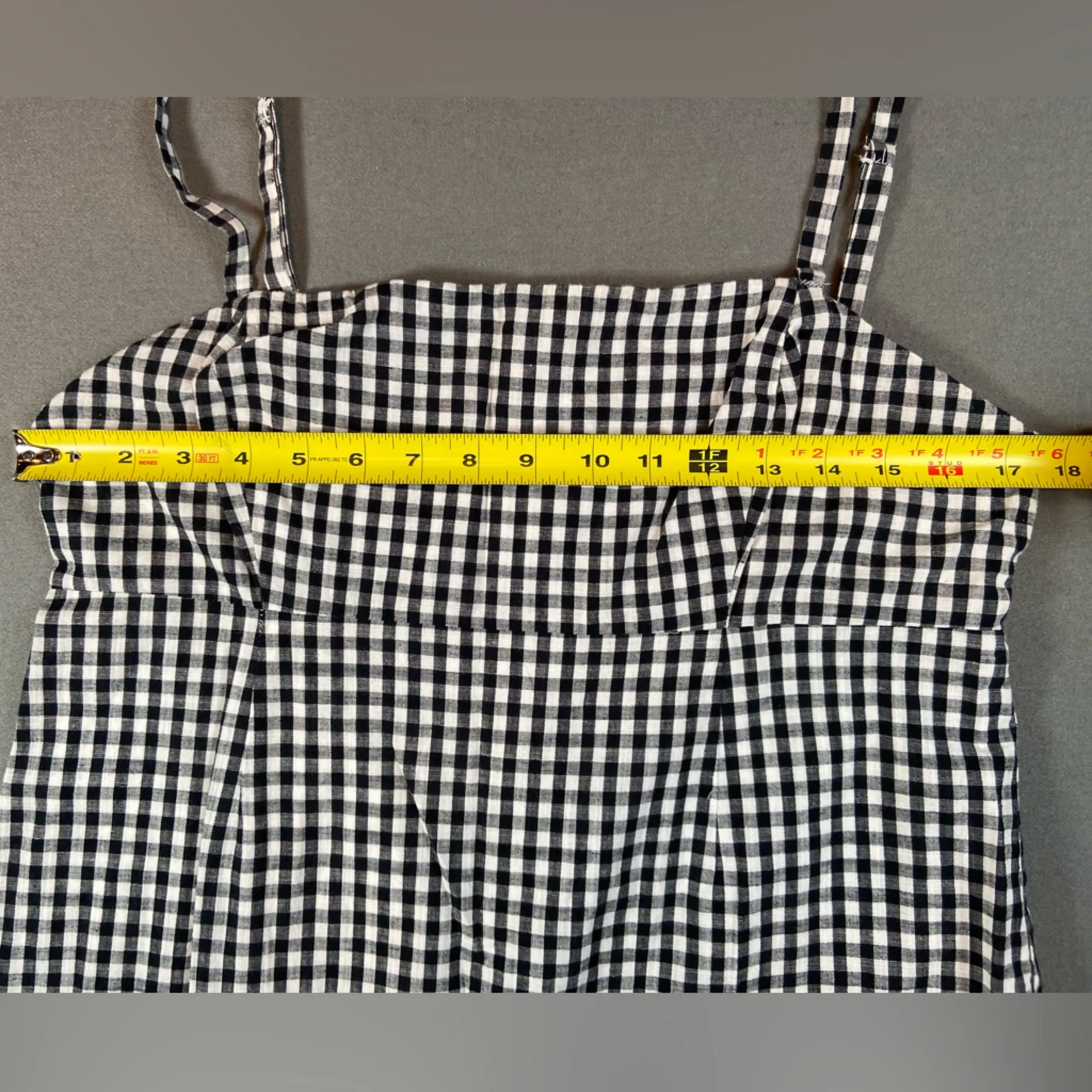 Urban‎ Outfitters Cooperative gingham mini dress, spaghetti straps, sz 10 - Image 7