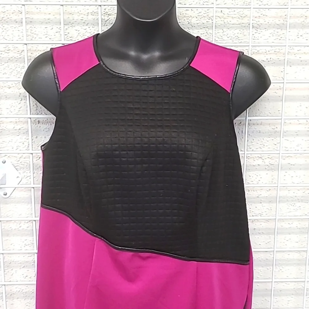 New With Tags A.B.S by Allen Schwartz Sleeveless Sheath Dress Size 14/16 - Image 3