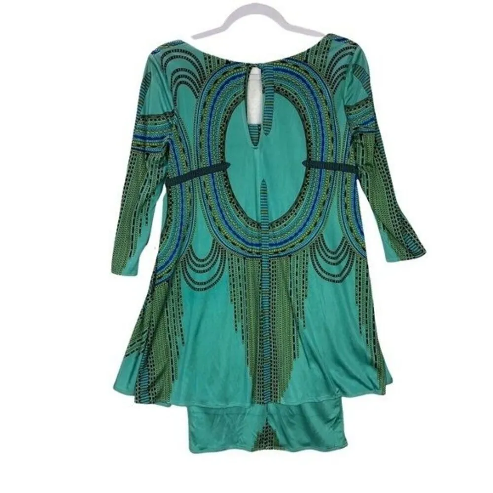 Mara Hoffmann Printed Layered‎ Swing Dress - Image 2