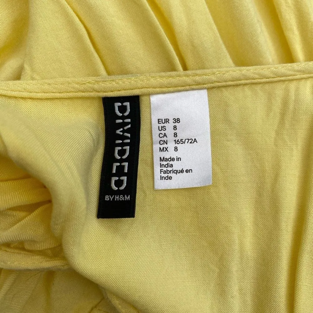 Divided Shorts Romper Yellow‎ - Image 6