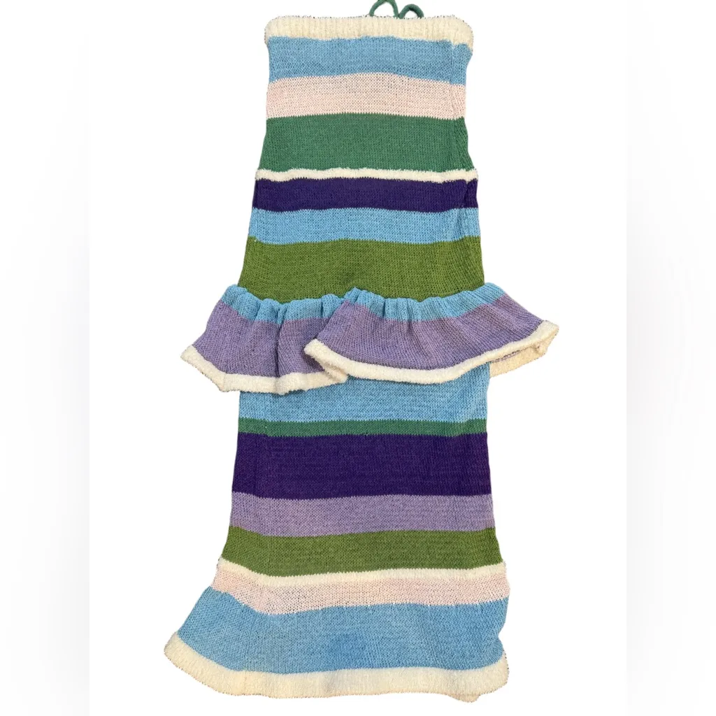 SHEIN Colorful Striped Maxi Skirt - Image 3