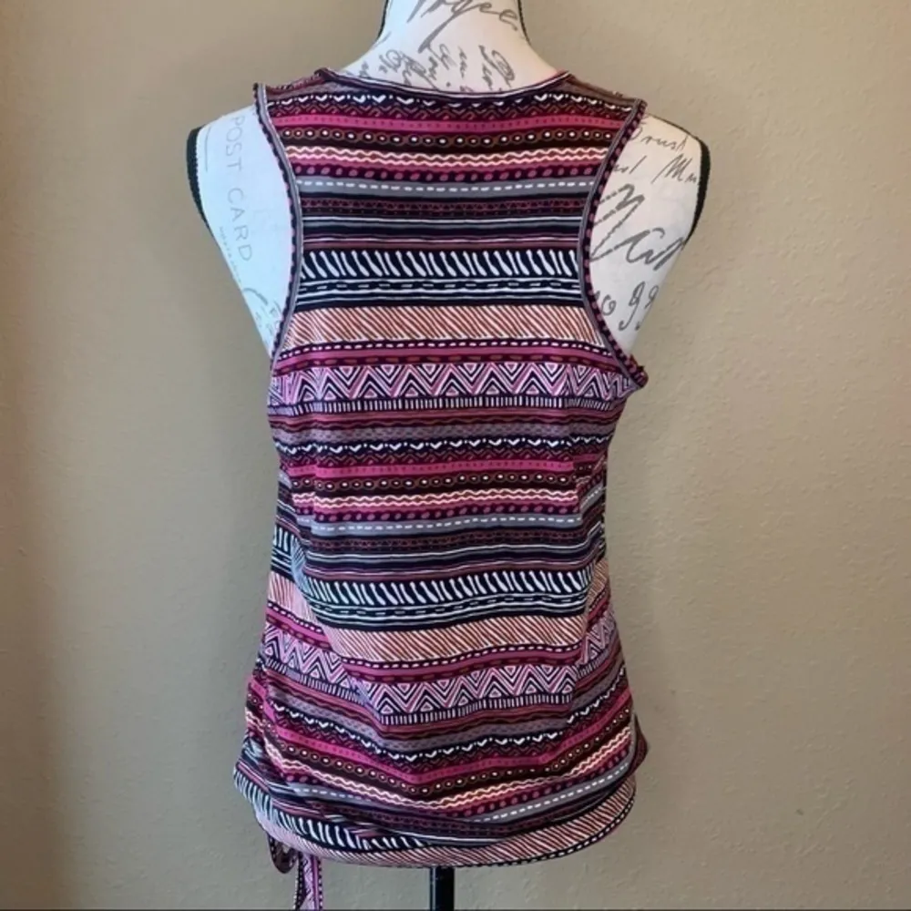 FREE with purchase! Speechless stretch side tie lattice tank top L - Image 4