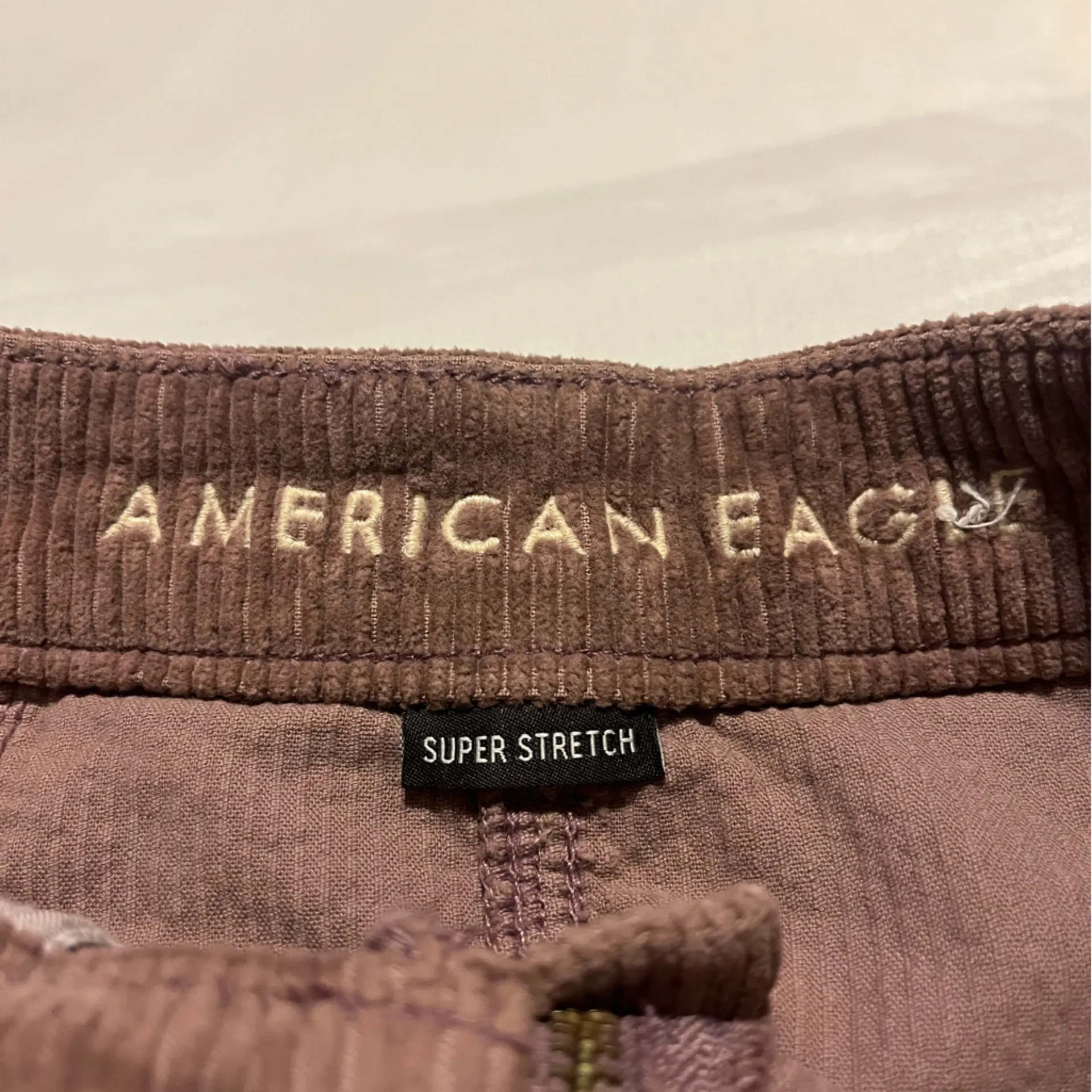 American Eagle Outfitters Brown Corduroy Mini Skirt - Image 2