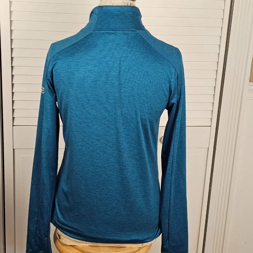 Killtec Womens Blue 1/4 Zip Pullover‎ 8 - Image 2