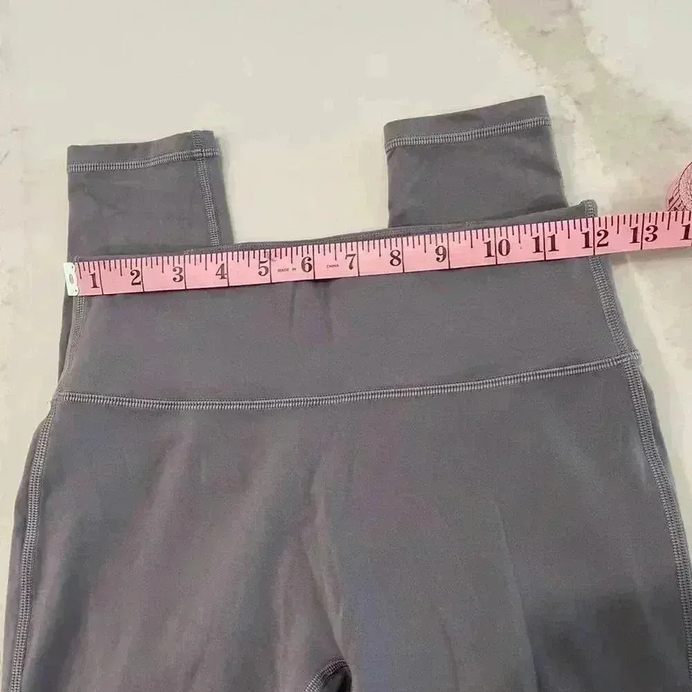 Fabletics Trinity Motion365 High Waisted Activewear Leggings Womens Small Purple - Image 8