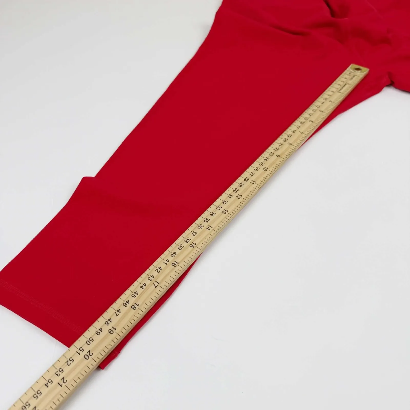 Zyia Active Red High Waist Leggings Women's Size 16-18 Stretch Athletic Yoga - Image 9