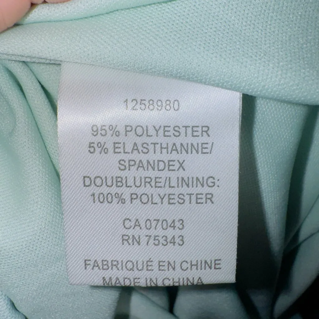 House of Harlow 1960 NWT Women's Size Small Marbled Tie Dye Ruched Midi Skirt Green - Image 6