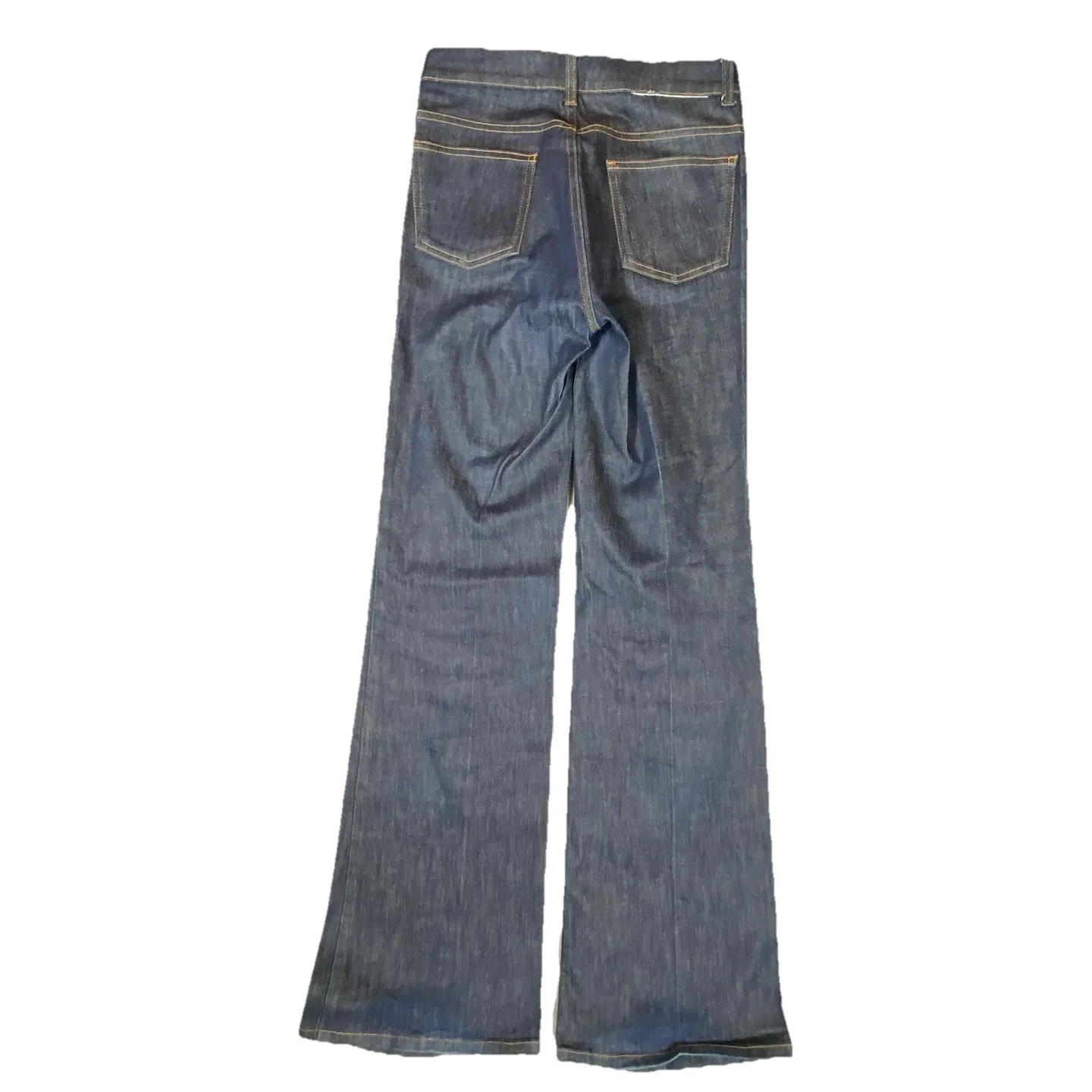 STELLA McCARTNEY Jeans 70's Flared 27 Boho Festival Designer Italy Blue Denim - Image 5