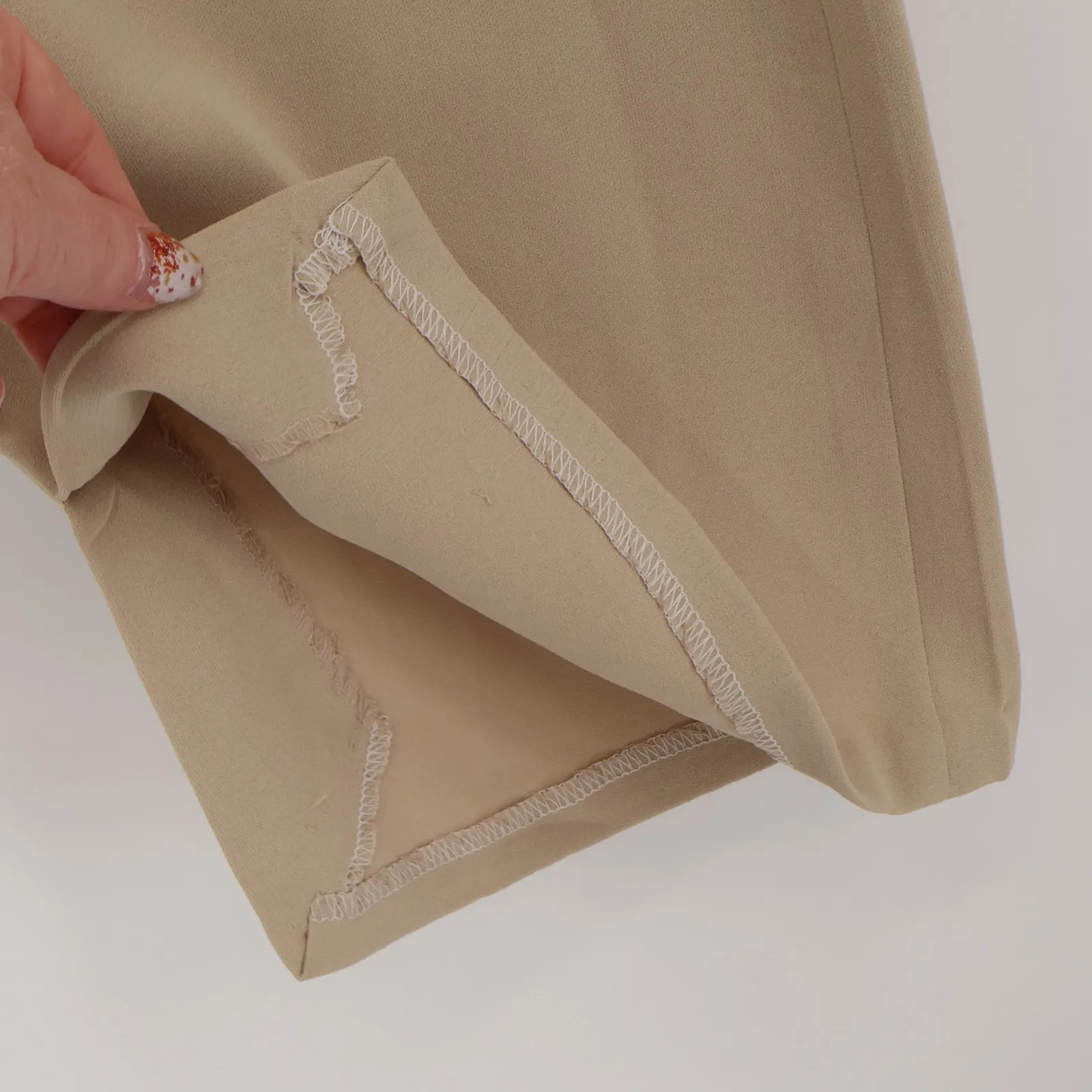 Cache Y2K 2010s Slit Flare Dress Pants Womens Office Siren Party Trousers Size 2 - Image 4