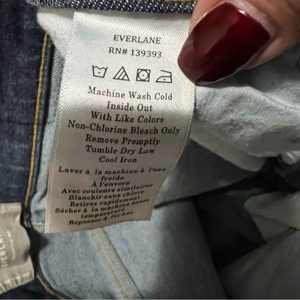 Everlane The Kick Crop Bootcut Denim Jeans - Image 9