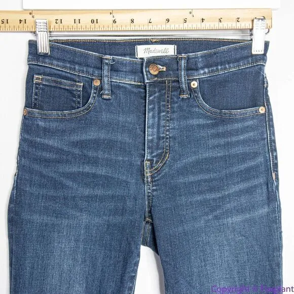 NEW Madewell 9" Mid-Rise‎ Skinny Jeans in Larkspur Wash, 26 - Image 5