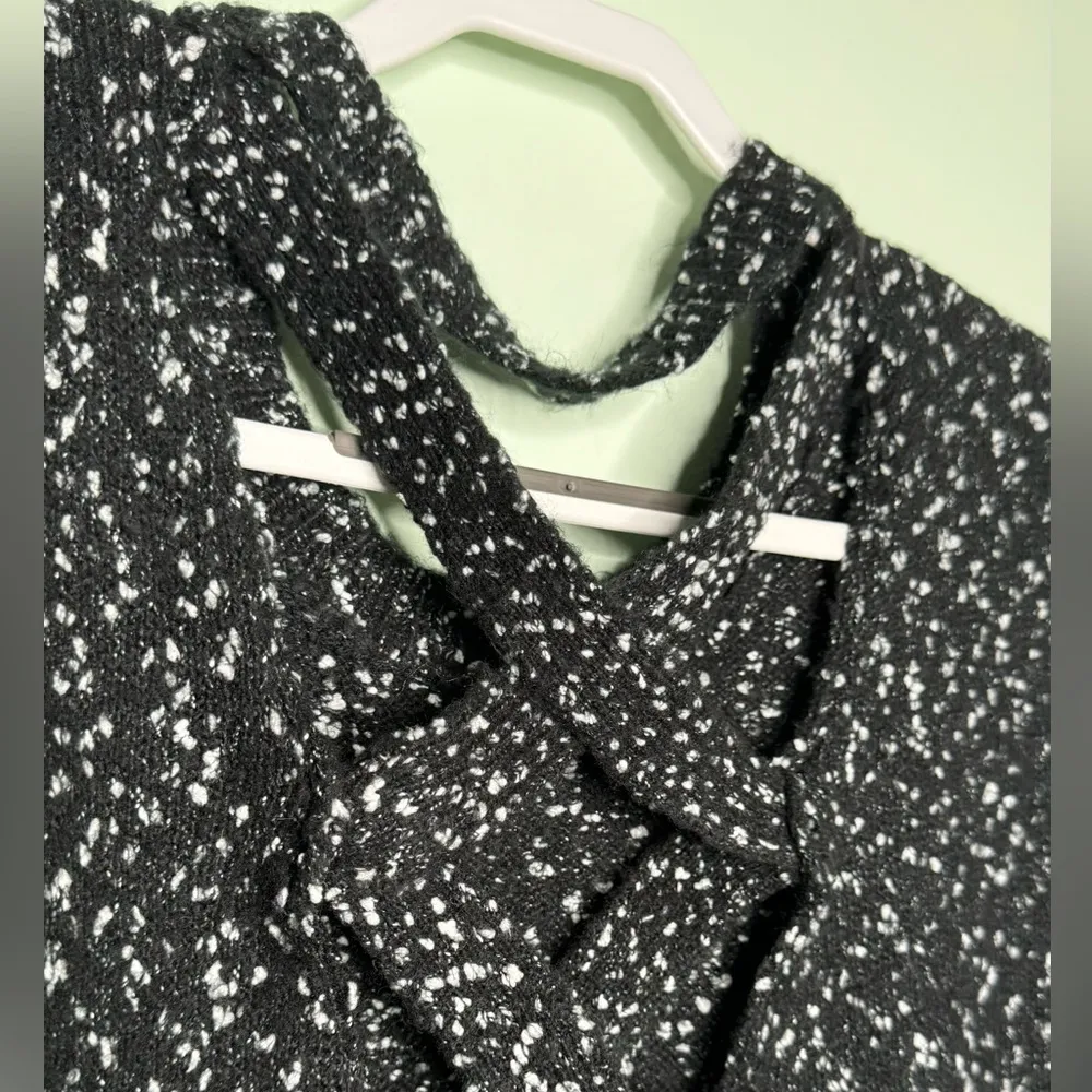 Jack BB Dakota Women’s Black Crisscross Back Sweater Size M - Image 9