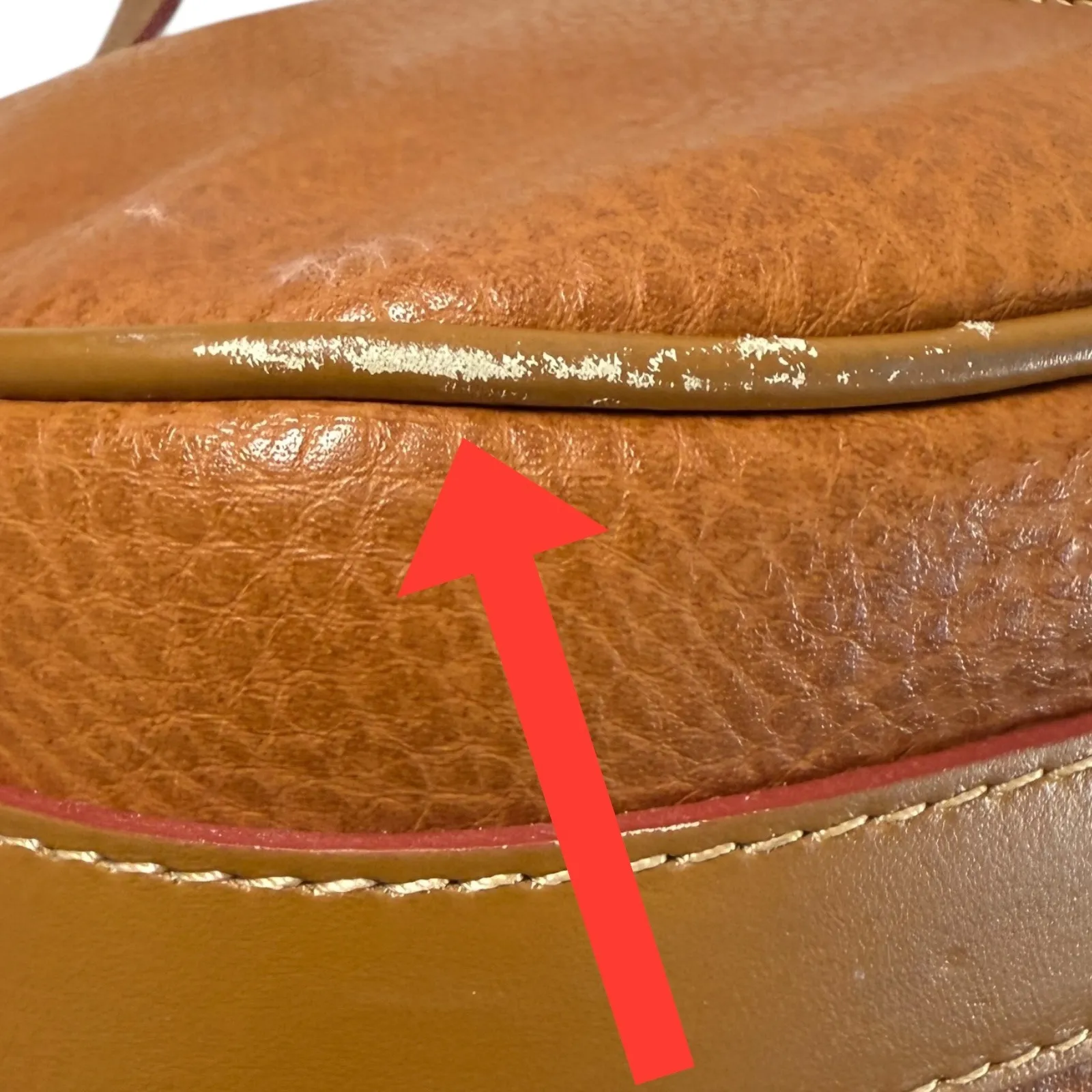 Vintage Courser Original Leather Crossbody Bag Brown Saddle Bag Equestrian Horse - Image 7