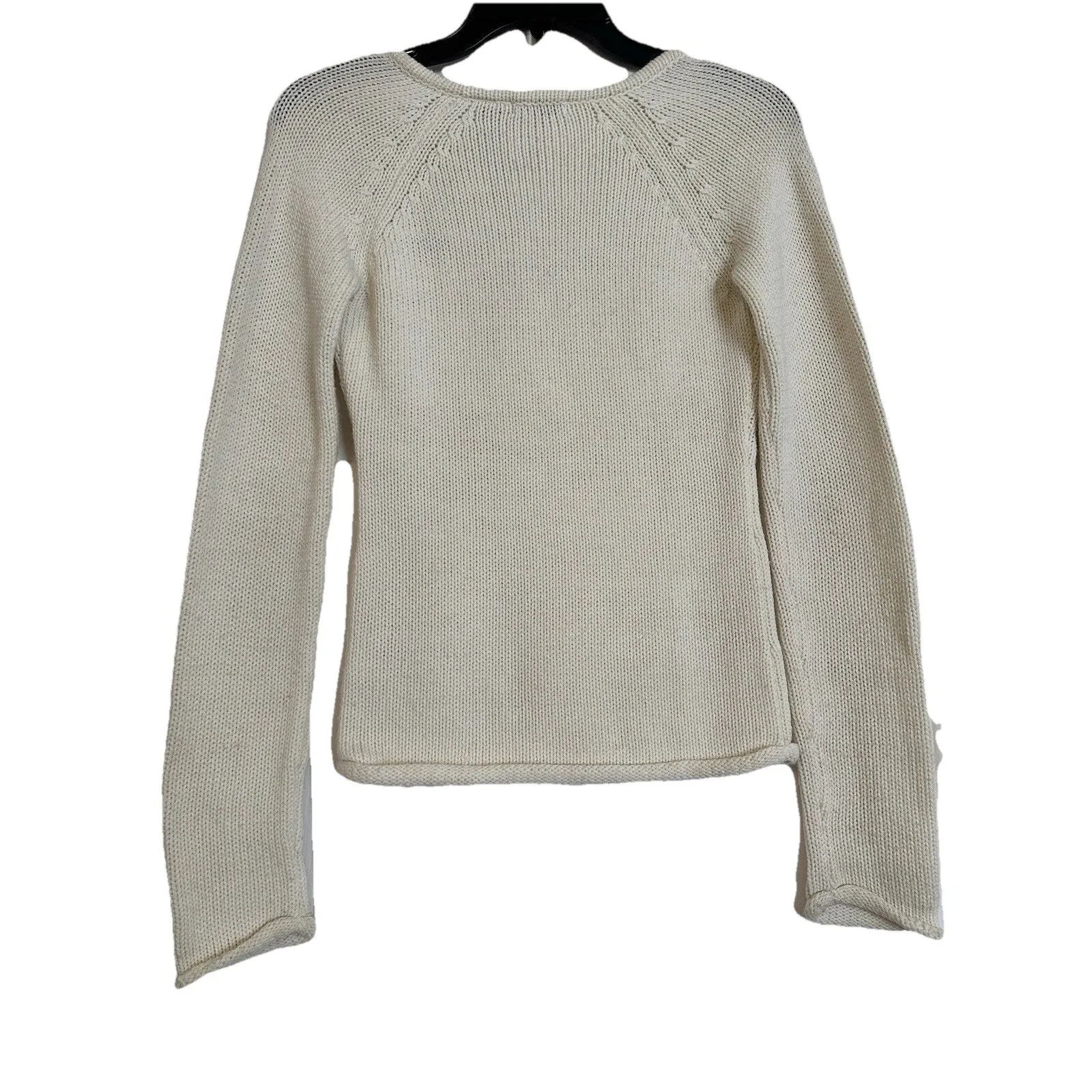energie V Neck Cream Sweater Size Small Great... top long sleeve SKU 32 - Image 10