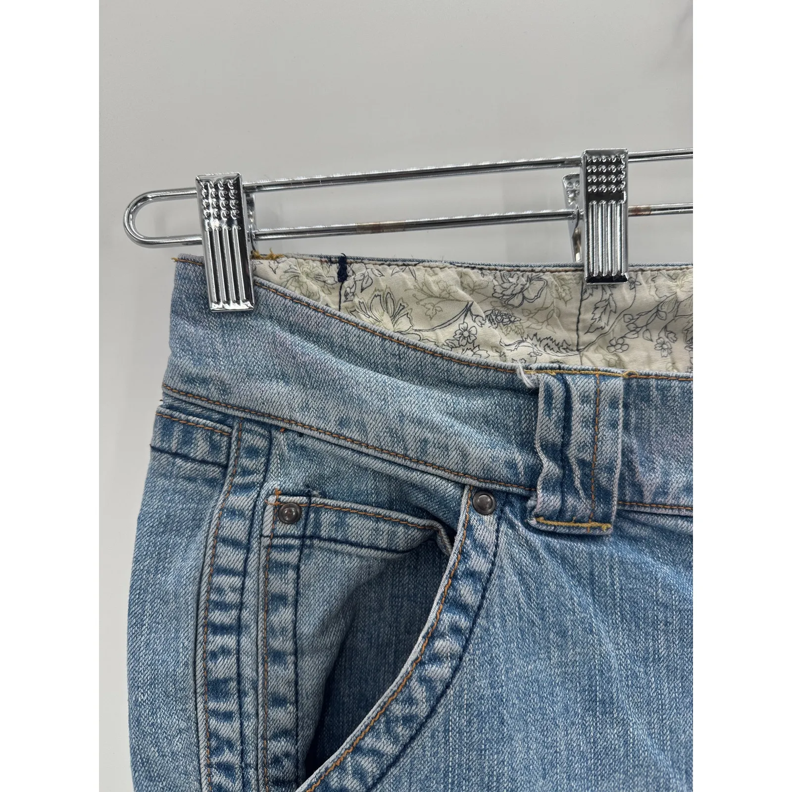 Vintage Venizia True 90s Y2K flared light wash jeans size 22 street wear casual - Image 7