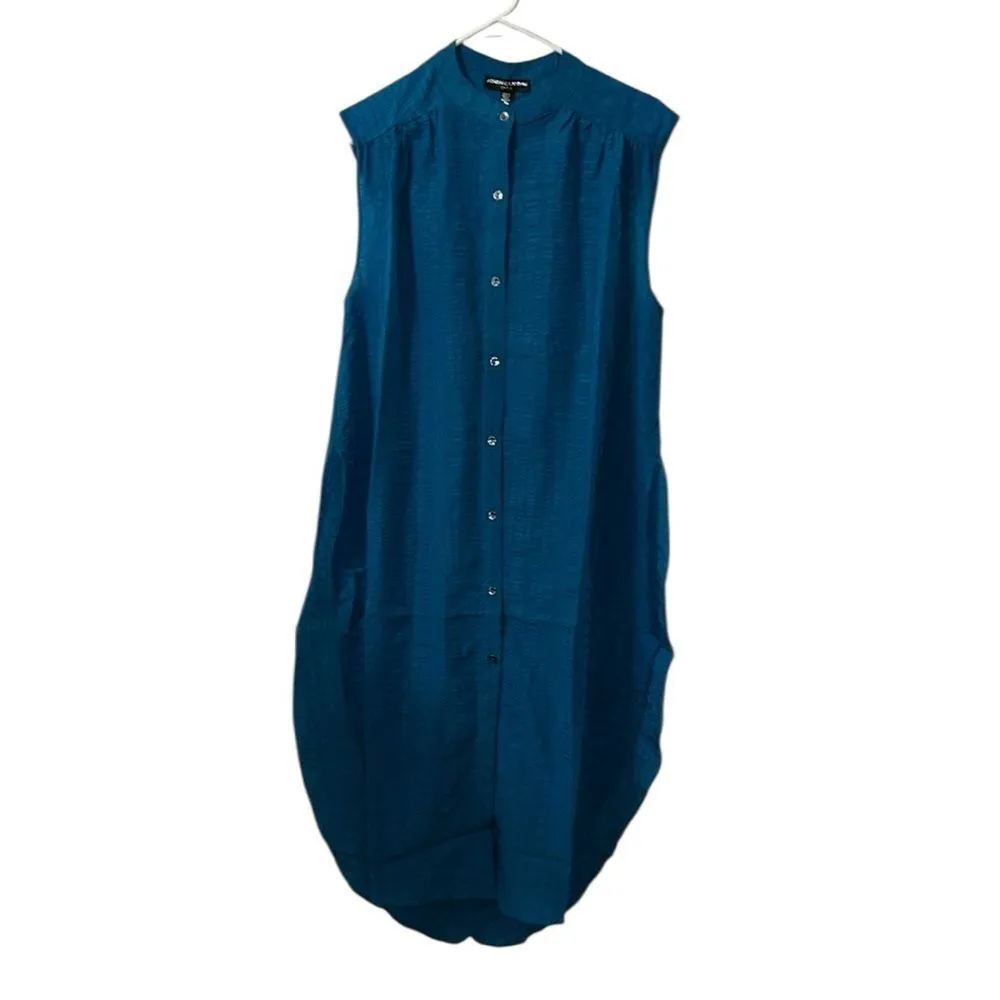 Adrienne Landau Royal Blue Top(Size Medium) - Image 4