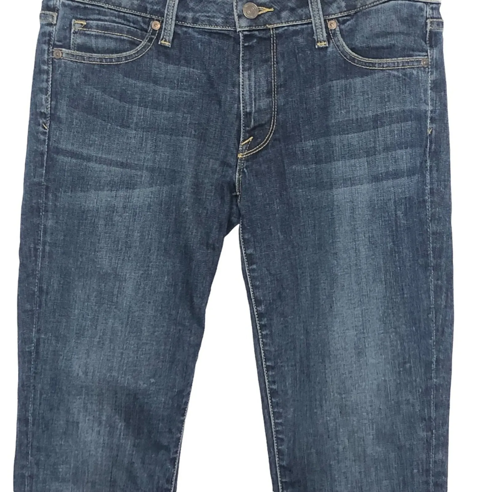 Vince Aurora Baby Bell Crop Jeans Size 28 Flare Cropped Denim Made in USA - Image 15