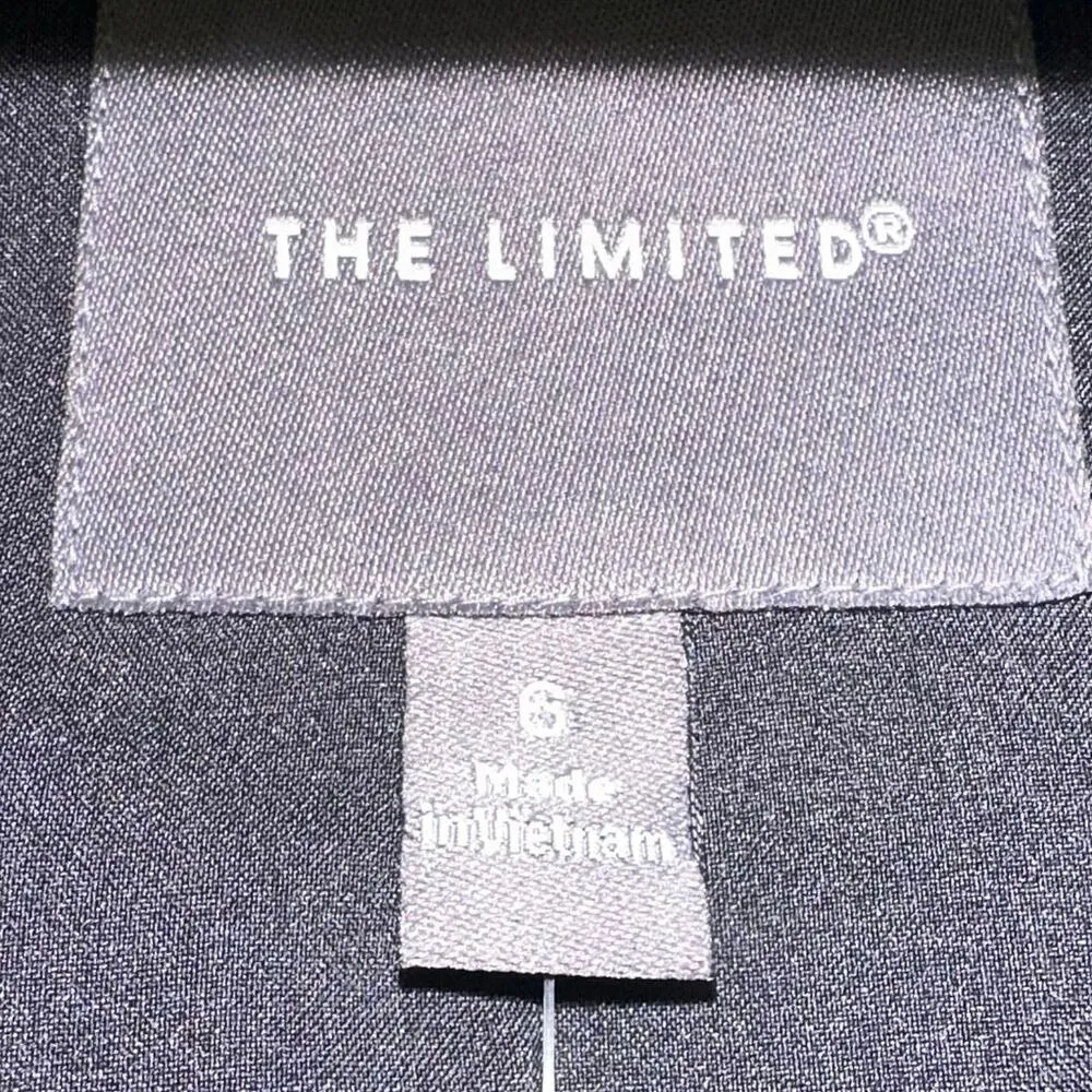 NWT The Limited Black Open Front Suit Jacket - Image 4