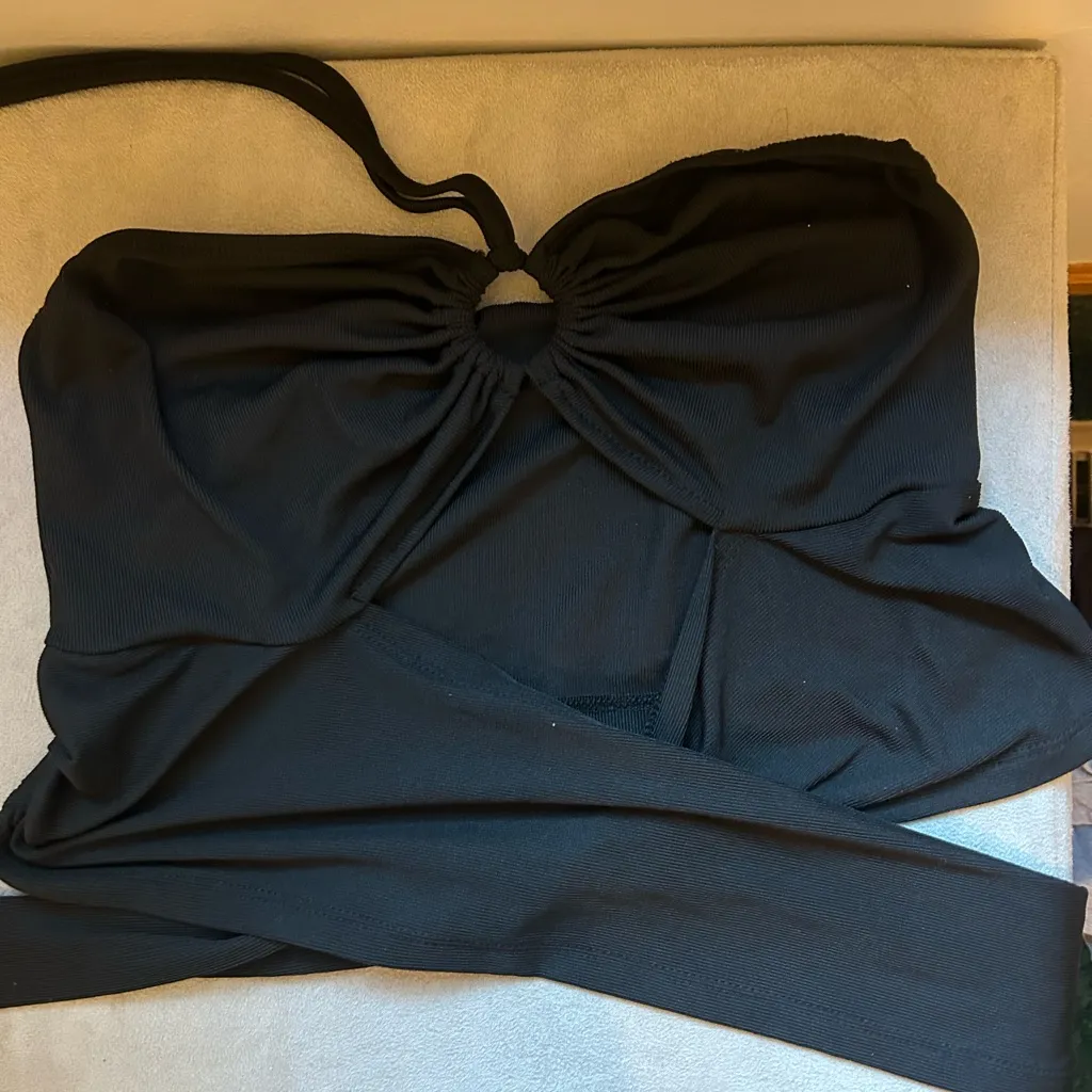 Black Halter Going Out Top - Image 3