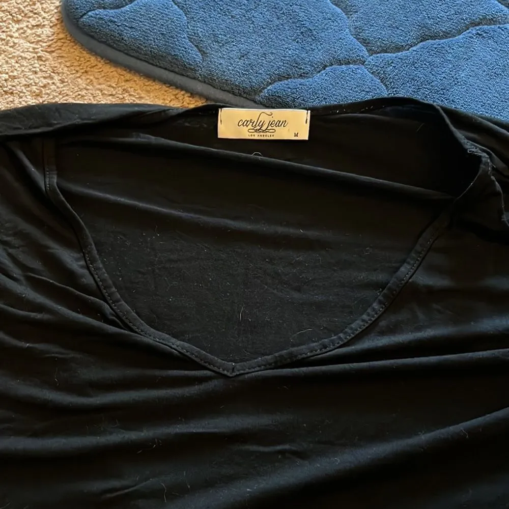 Carly jean black tshirt dress M - Image 7