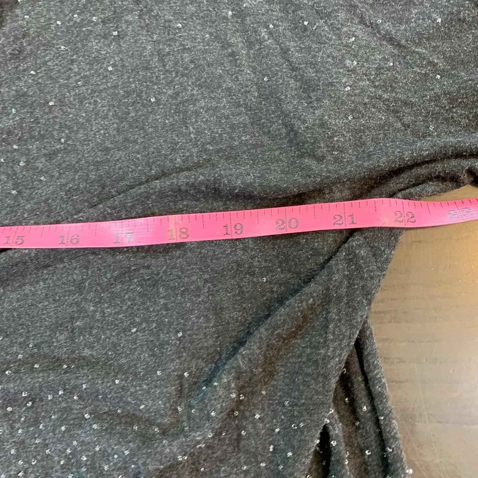 Eileen‎ Fisher Beaded Draped Shirt Womens XL Black Slouchy Dolman Sophisticated - Image 10