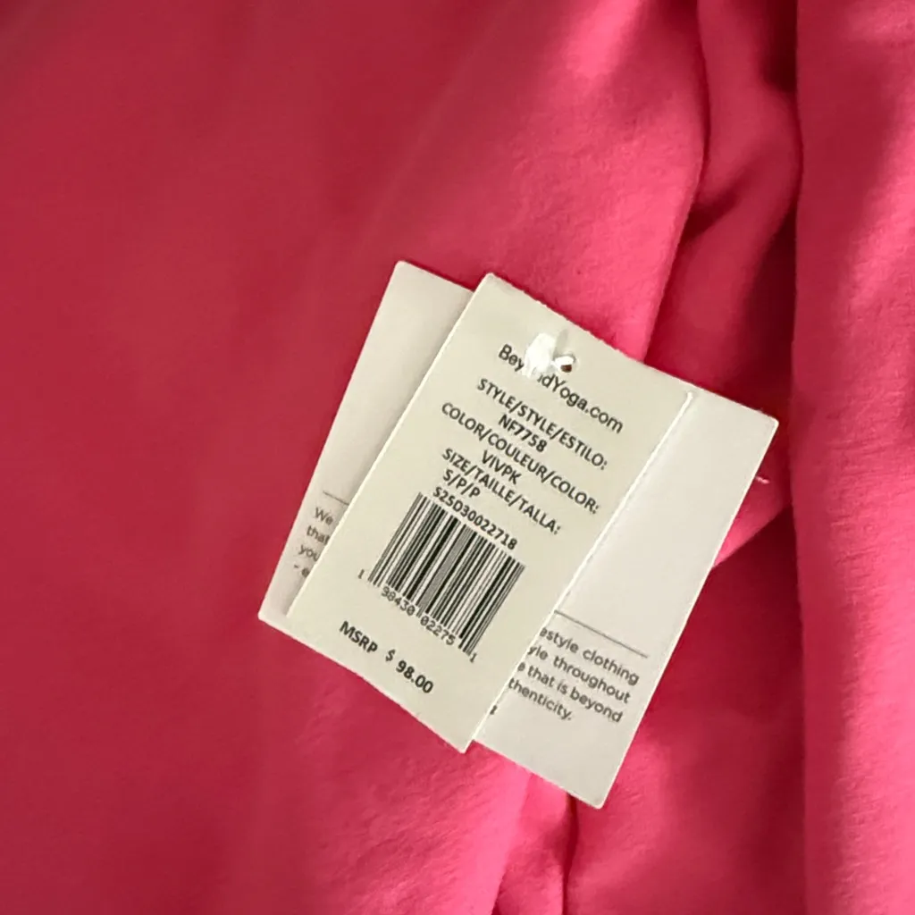 NWT beyond yoga LuxeFleece Crewneck Sweatshirt size small - Image 5