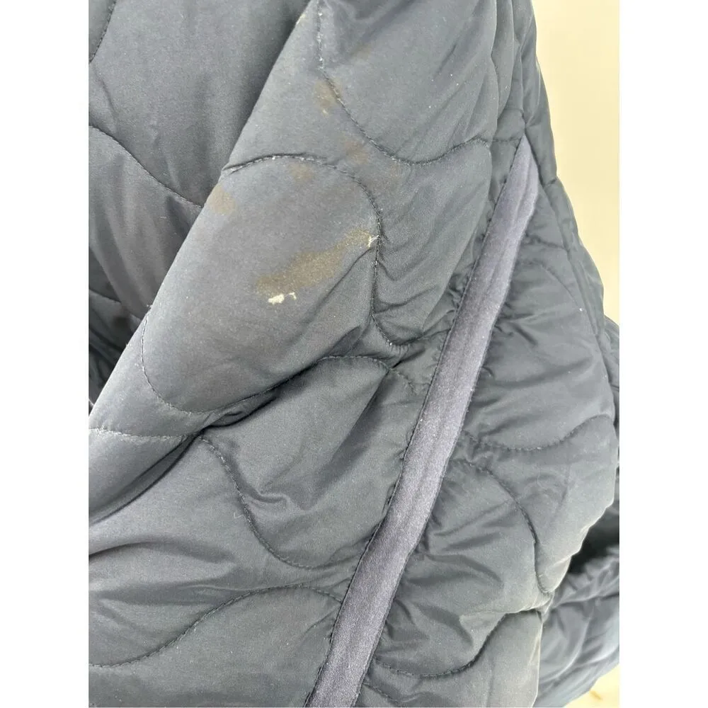 J. Crew Womens Navy Primaloft Insulated Quilted Signature Puffer Jacket Size 3X - Image 9
