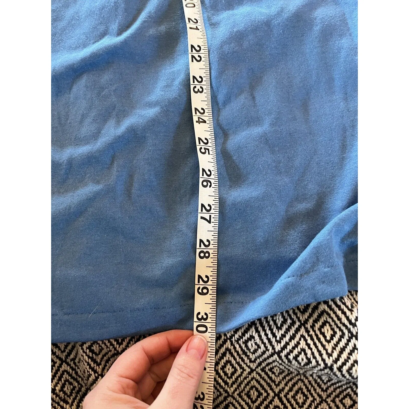 Decosport 3/4 Sleeve Single Stitch VTG 90s One Size T - Image 8