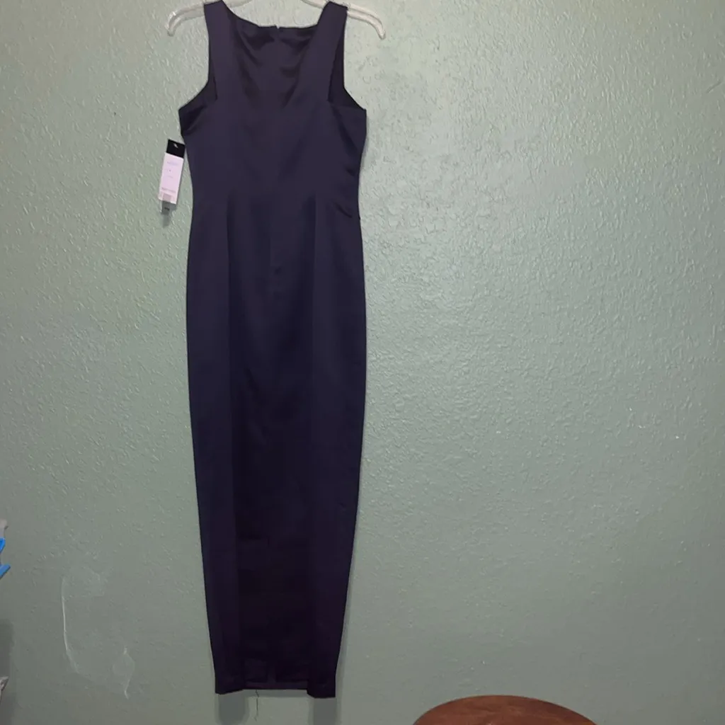 NEW Maggy London semi formal dress embroidered flowers humming bird motb - Image 11