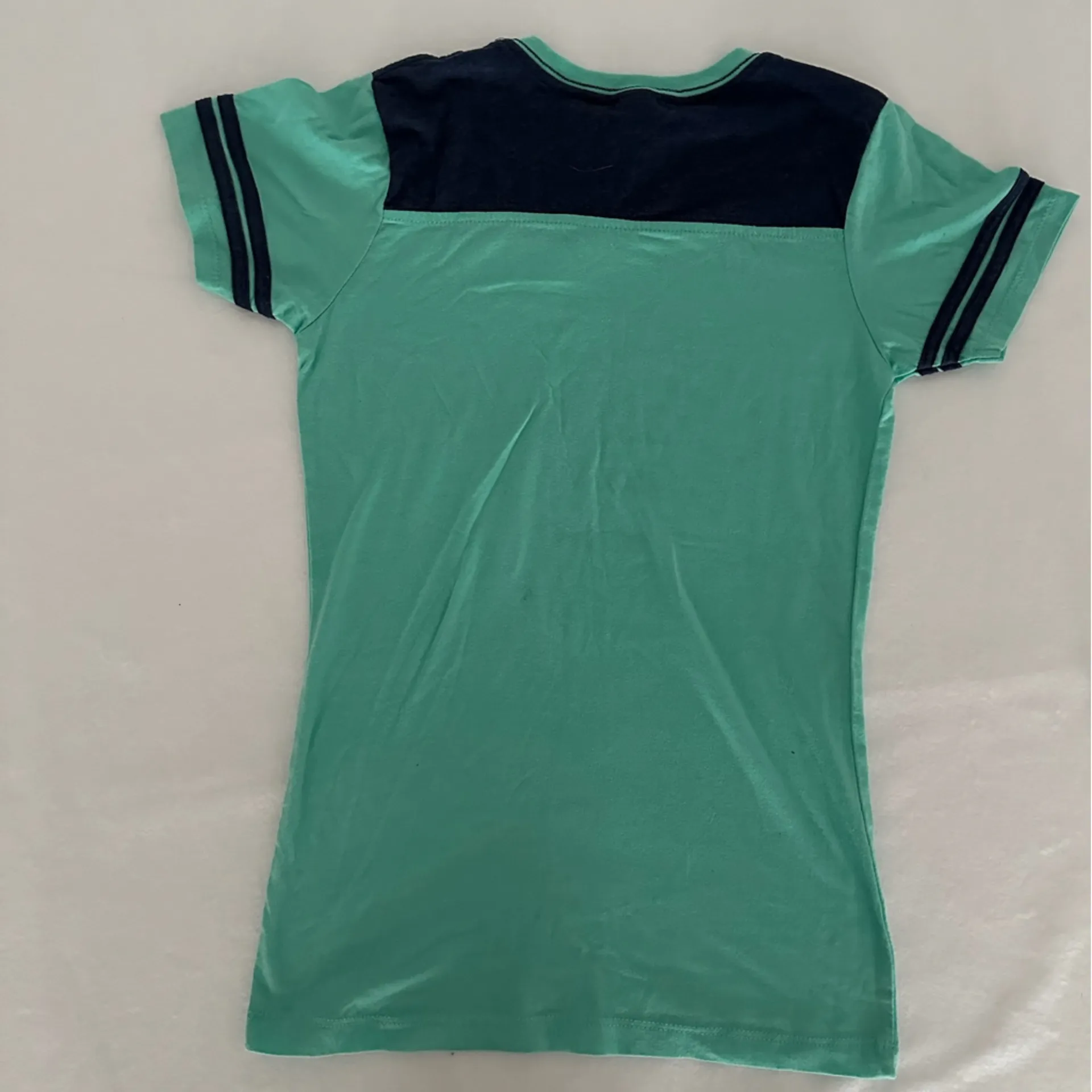 Ace Apparels Chicago Windy City Souvenir Ringer Tee Size Small Blue - Image 3