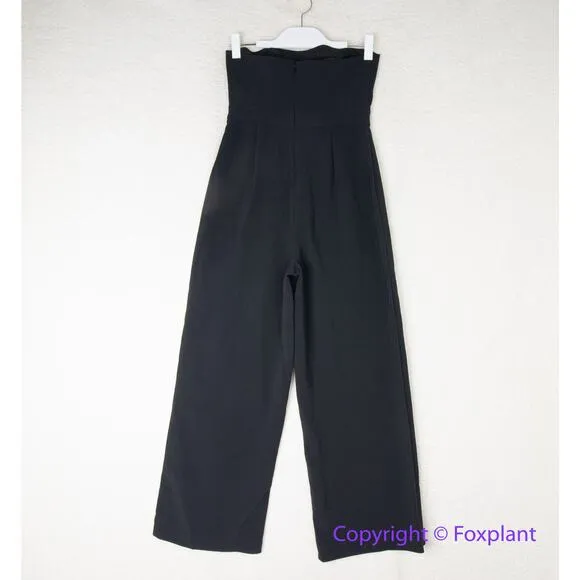 New! White‎ House Black Market Convertible Strapless Split-Leg Jumpsuit, size 4P - Image 11