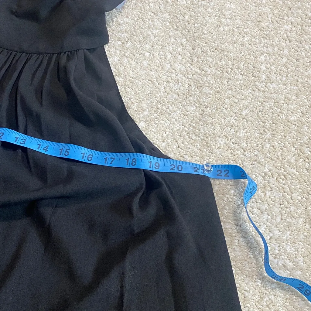 Badgley Mischka Black Mini Dress - Image 7