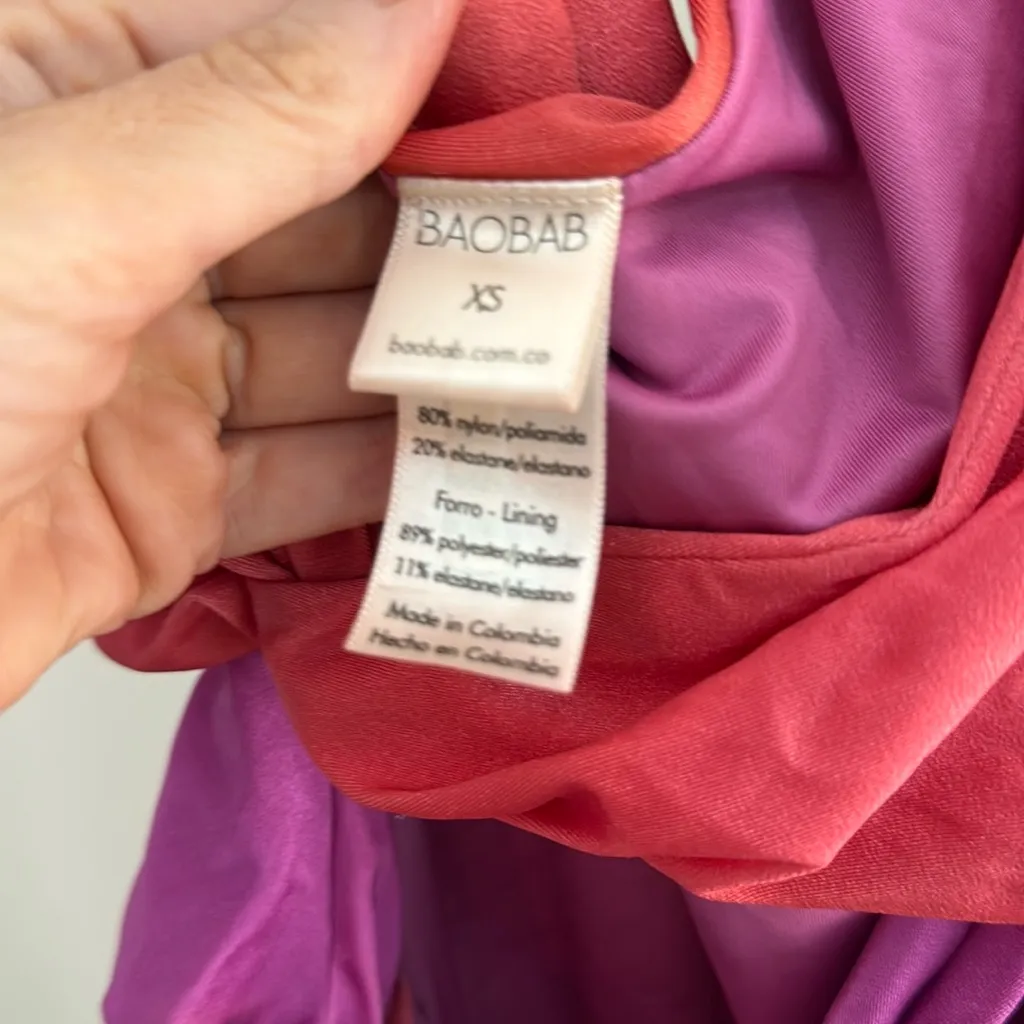 BAOBAB vera maxi dress‎ XS Pink - Image 4