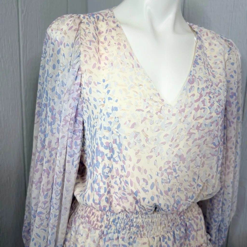 Express Pastel Long Sleeve Dress - Image 3