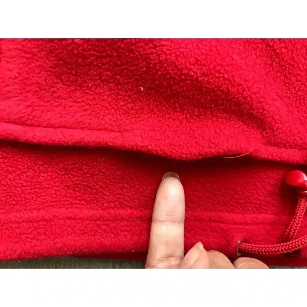 Betty Boop Red Half Zip Vintage hoodie - Image 6