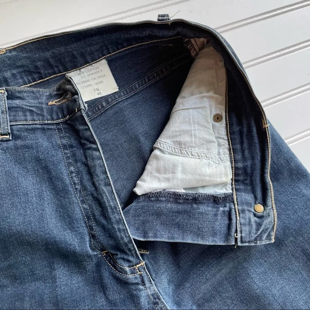 Vintage Blue Willi’s Jeans High Waist Dark Blue Size 10 US / 40 EU Denim Y2K - Image 4