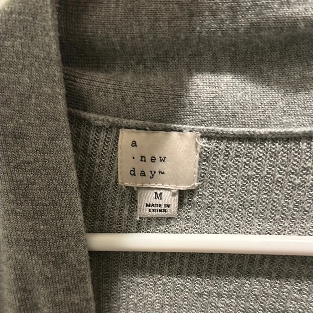 a new day Gray Open-Front Cardigan Sweater - Image 2