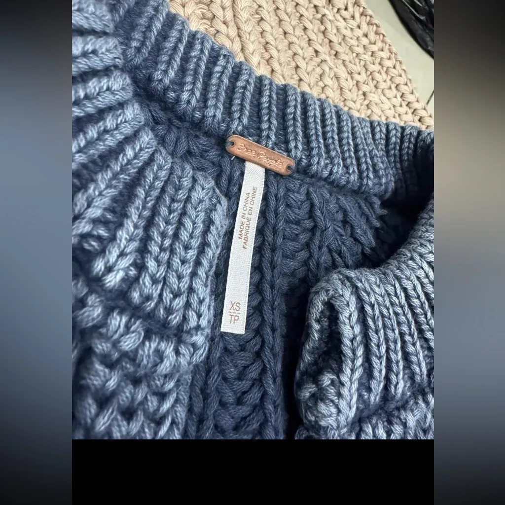 Free People Sweet Nothing Cardi Sandcastle XS - Image 3