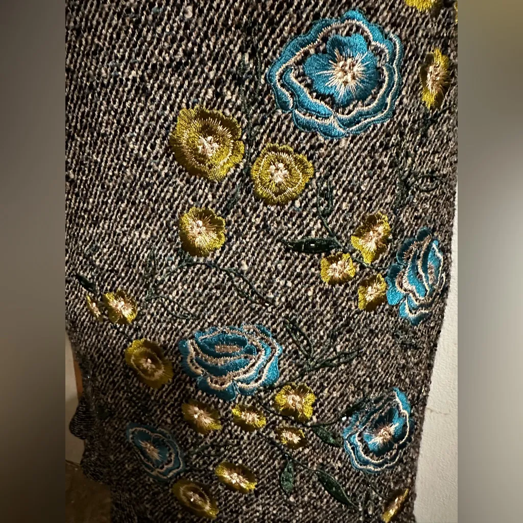 Classiques Entier size 4 wool blend tweed skirt - Image 2