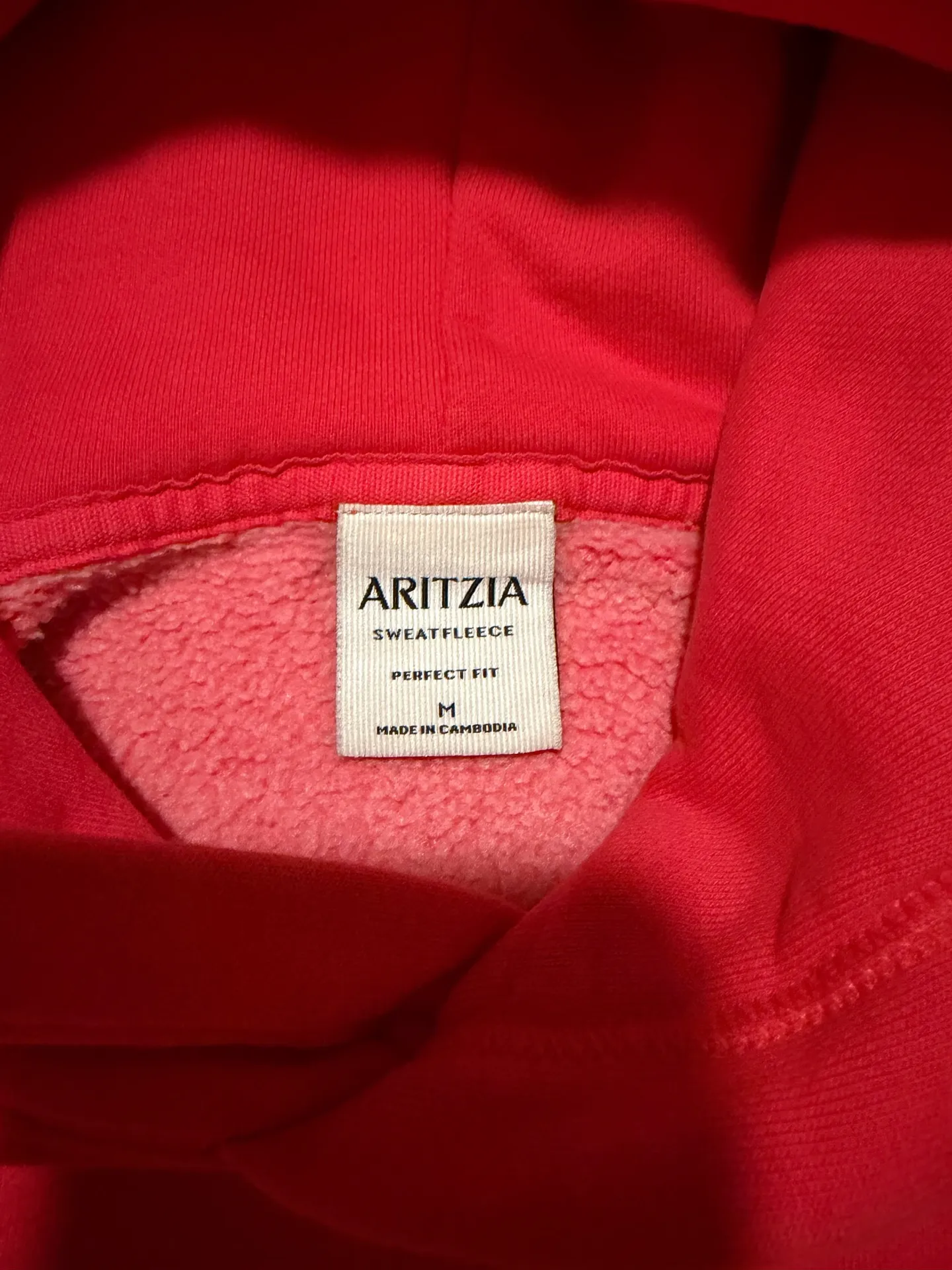 Coral Aritzia Hoodie - Image 4