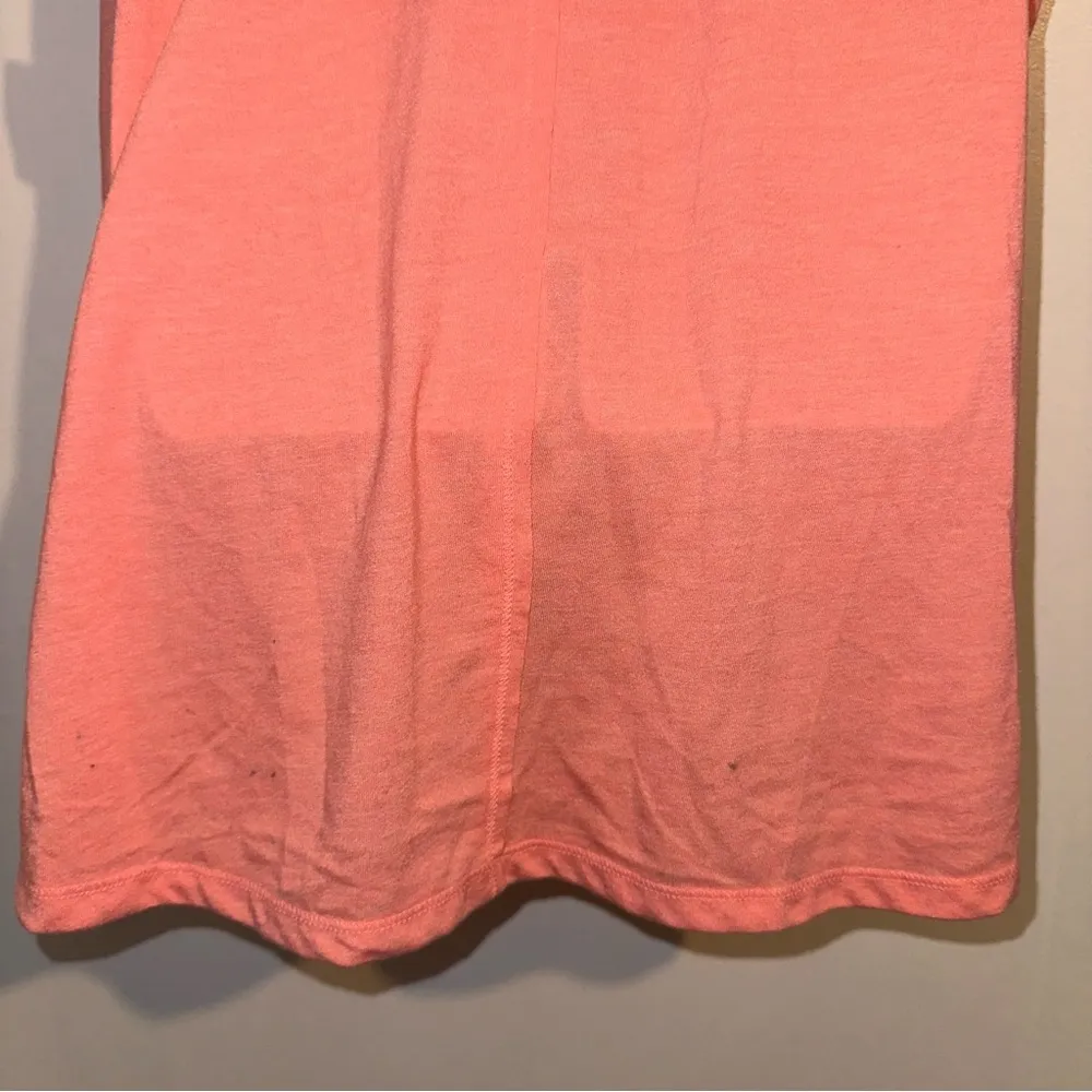 Free People Movement City Lives Oversized Tank top in neon coral New size small - Image 8
