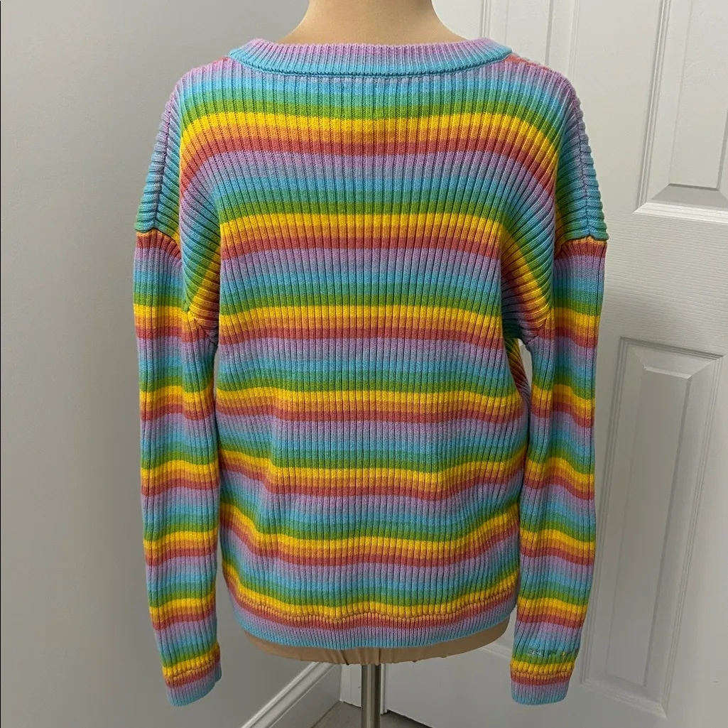Paws of Pride Spectrum Sweater Size L - Image 3
