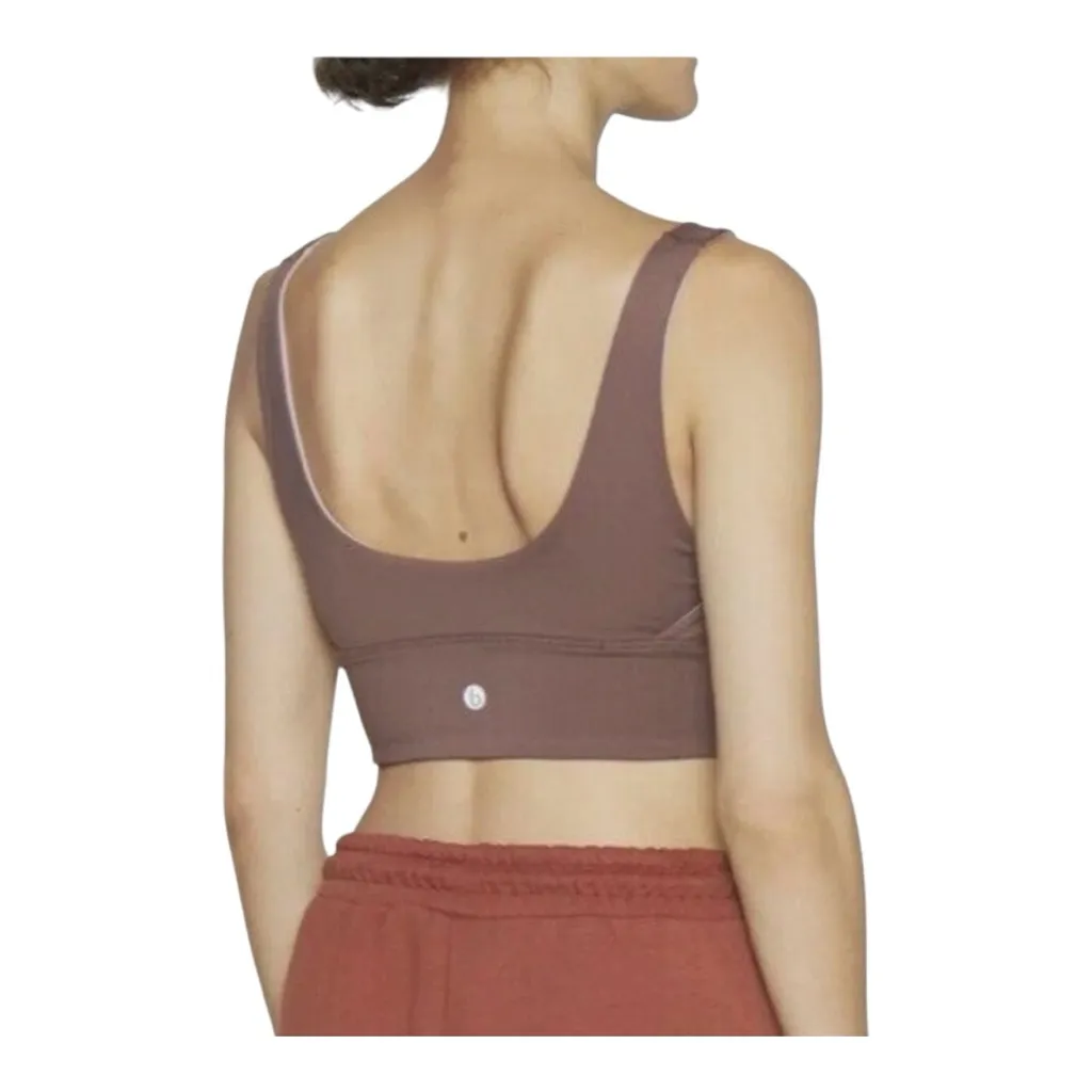 NWT COTTON ON Women's Ultra Soft Reversible Vestlette Top Bra Taupe Large - Image 2