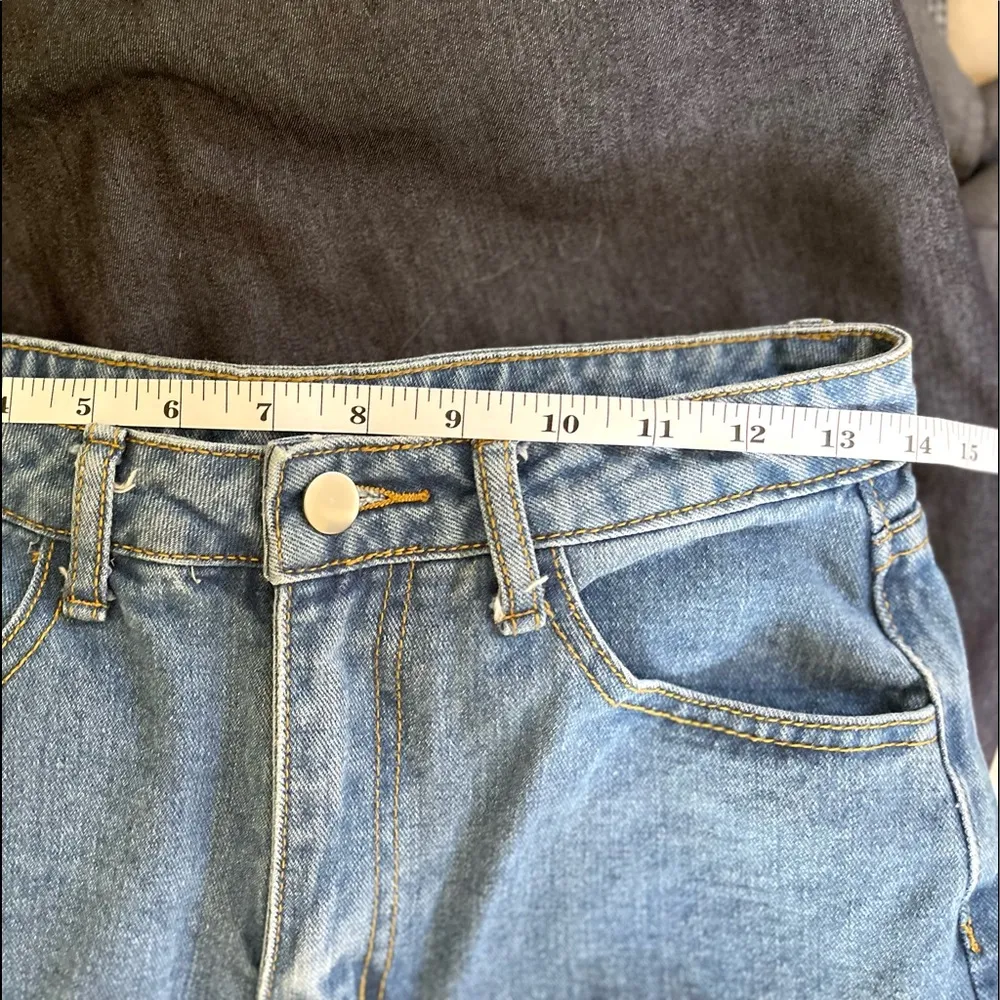 SHEIN High-Waisted destroyed jeans Size S - Image 8