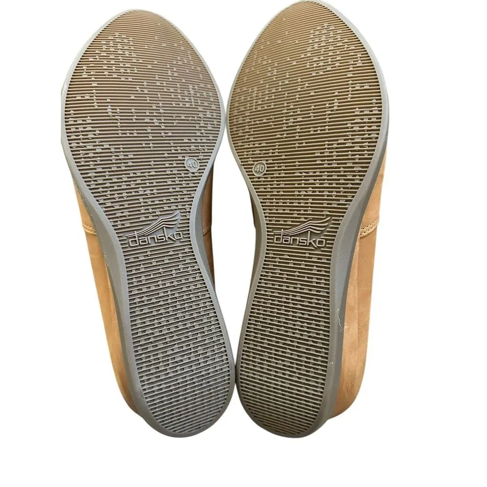 Dansko Shanda Luggage Waterproof Leather Wedge Heels 40 Womens 9.5-10 Brown - Image 7