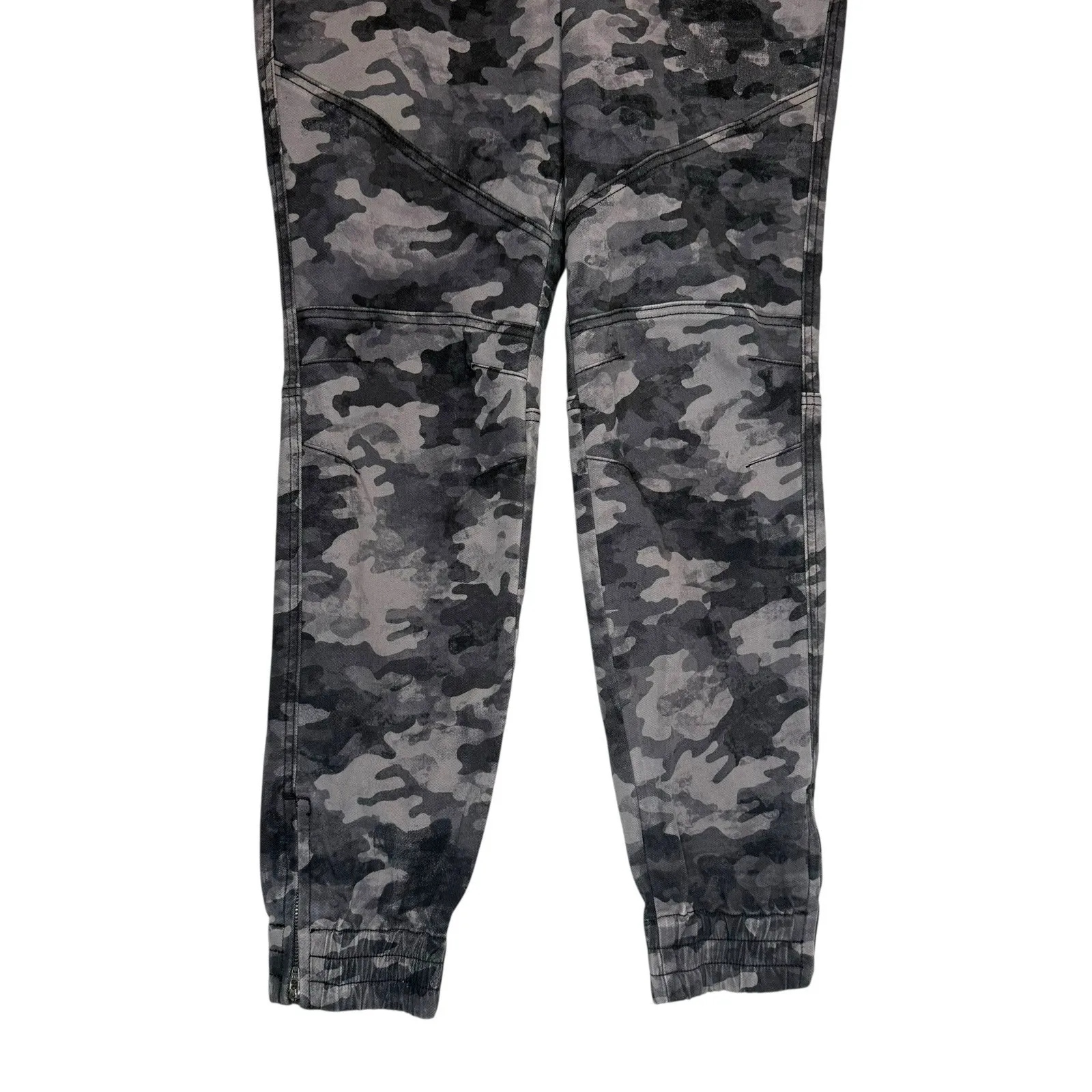 Spanx Stretch‎ Twill Ankle Jogger Pants Camo Women's M Pull On Tummy Control - Image 6